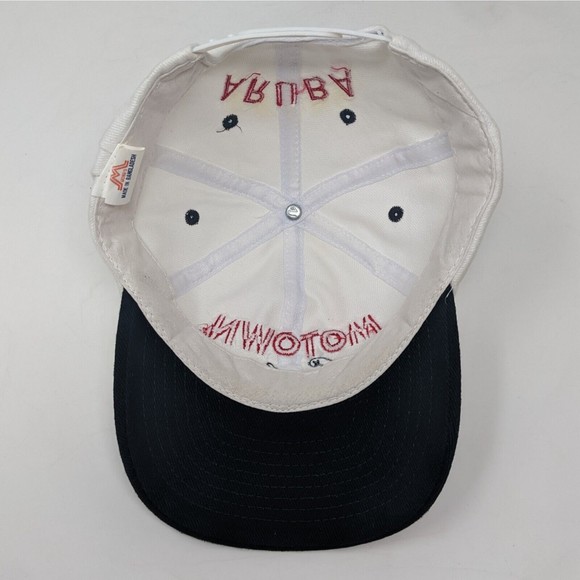 Vintage Motown Cafe Aruba Snapback Hat 90's R&B Detroit Music Label Cap - Picture 6 of 7